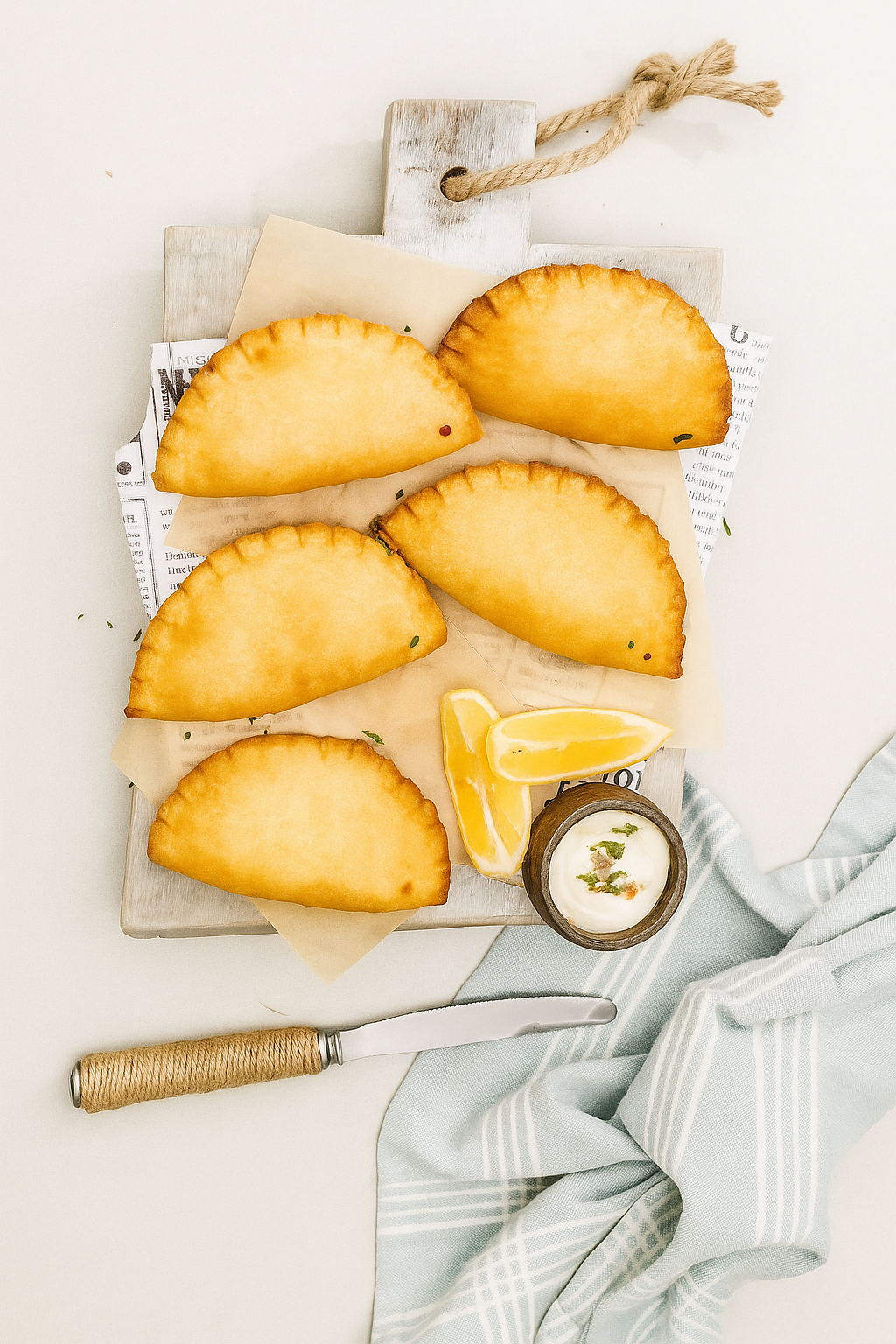 Yaami empanada varieties display